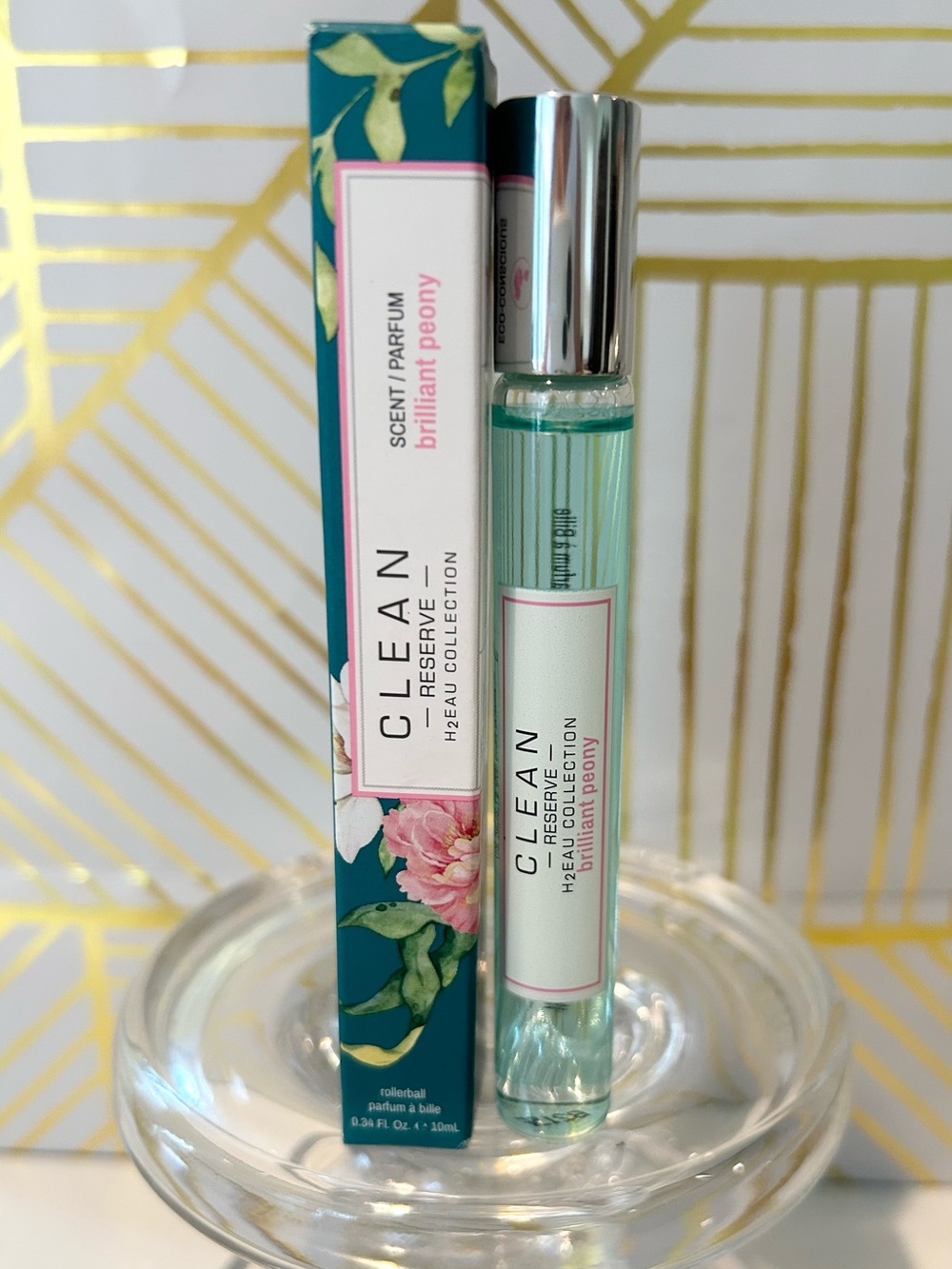 ✨ CLEAN RESERVE H2EAU Brilliant Peony Rollerball | 0.34 oz / 10 mL | New in Box